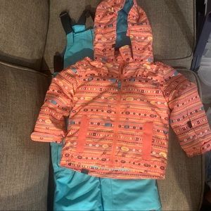Roxy snow set (overalls & jacket)